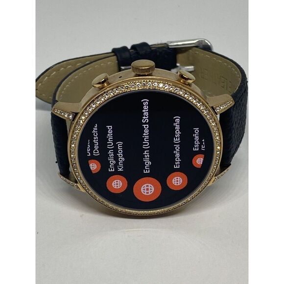 Fossil Gen 4 Authentic Digital Dial Smart Watch Custom Band FTW6011 AB525 - Picture 6 of 10